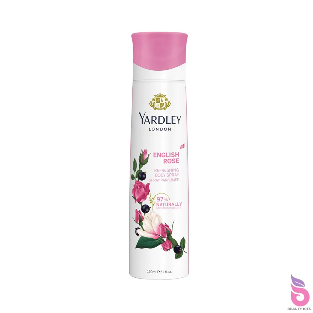 Yardley London English Rose Body Spray (150ml)