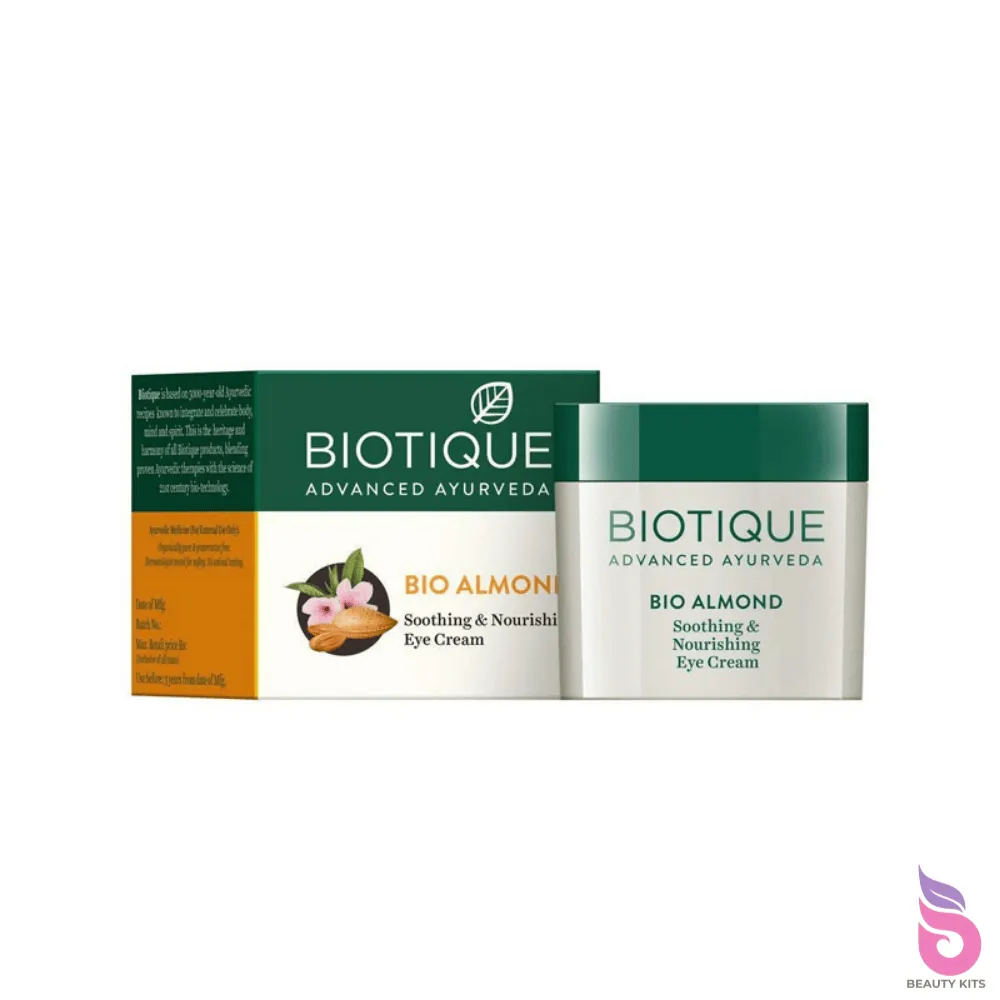 Biotique Bio Almond Soothing and Nourishing Eye Cream (15gm)