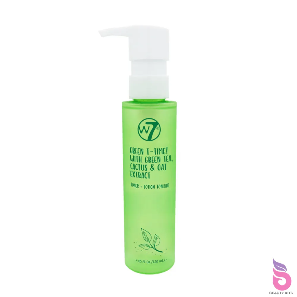 W7 Green T-Time! Face Toner (120ml)