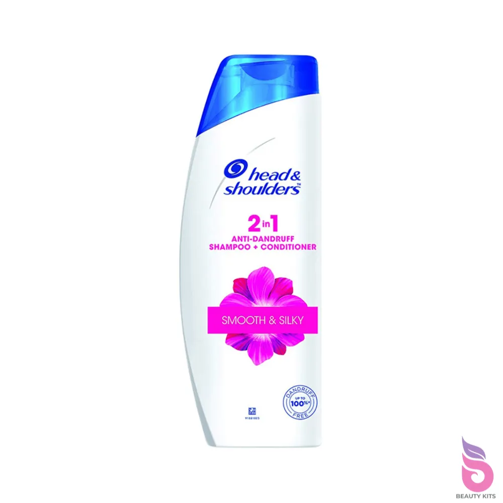 Head & Shoulders 2-in-1 Smooth and Silky Anti Dandruff Shampoo + Conditioner for