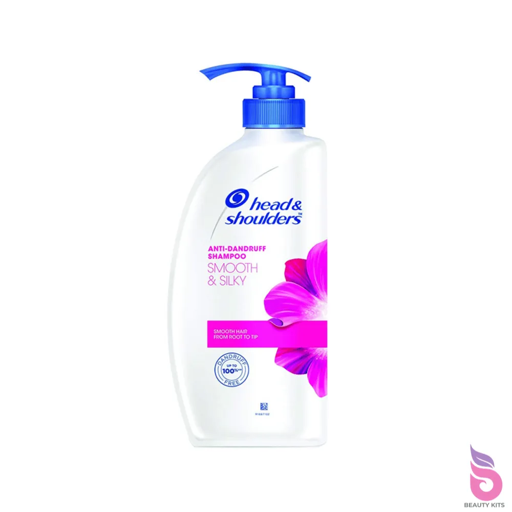 Head & Shoulders Smooth and Silky Anti Dandruff Shampoo for Women & Men (650ml)