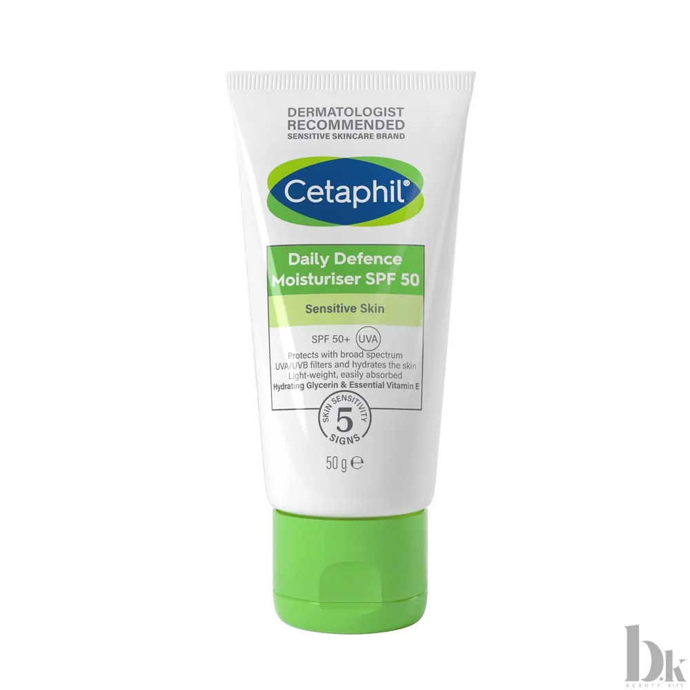 Cetaphil Daily Defence Face Moisturiser with SPF 50+ (50gm)