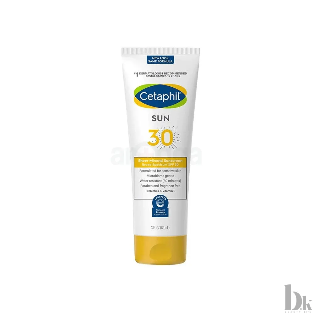 Cetaphil Sheer Mineral Sunscreen Broad Spectrum SPF 30 (89ml)