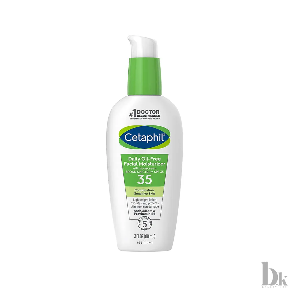 Cetaphil Daily Oil Free Facial Moisturizer SPF 35 (88ml)