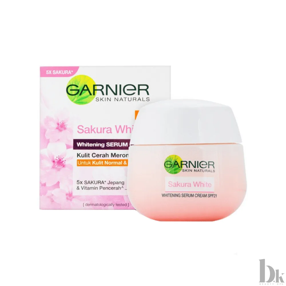 Garnier Sakura White Whitening Serum Cream SPF 21 (50ml)