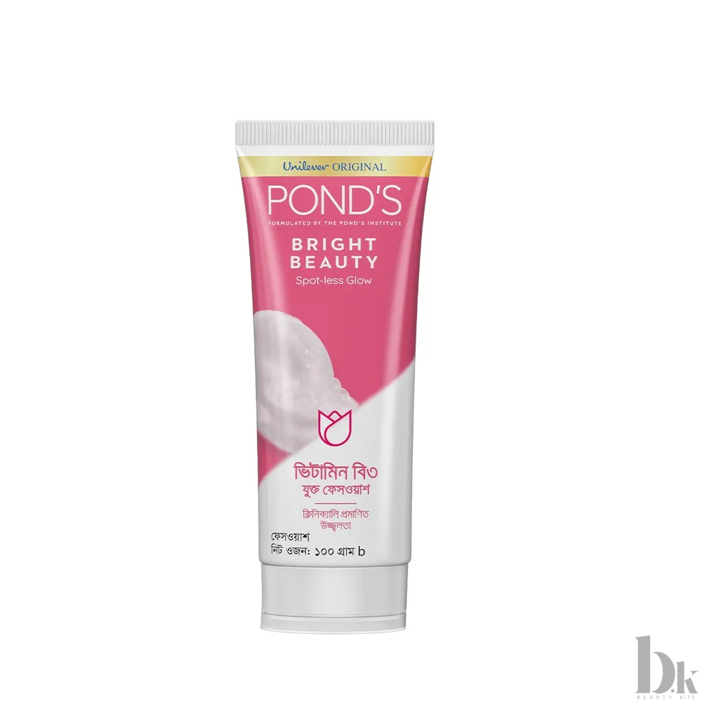 Ponds Face Wash Bright Beauty (100gm)