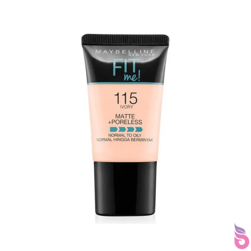 Maybelline Fit me Liquid Foundation 115 Ivory (18ml)