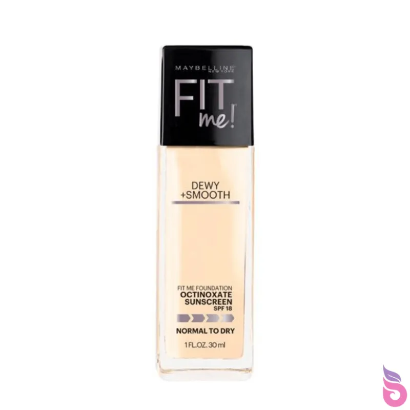 Maybelline Fit Me Dewy+Smooth Foundation- Porcelain 110 (30ml)