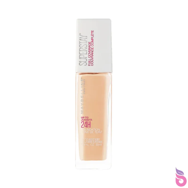 Maybelline SuperStay Full Coverage Foundation 120 Classic Ivory (30ml)