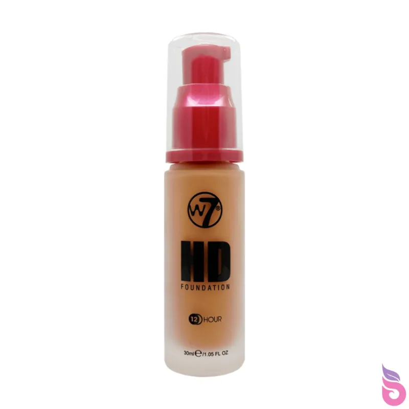 W7 12 Hour Hd Foundation Suede (30ml)