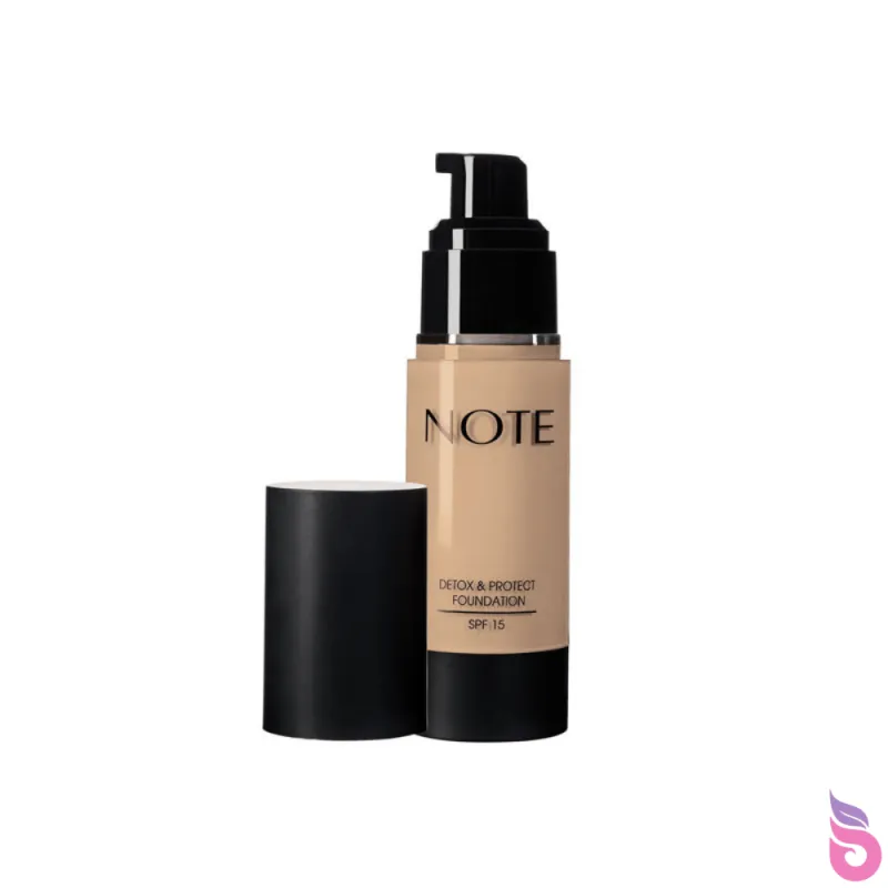 Note Detox And Protect Foundation 01 Pump Beige (30ml)