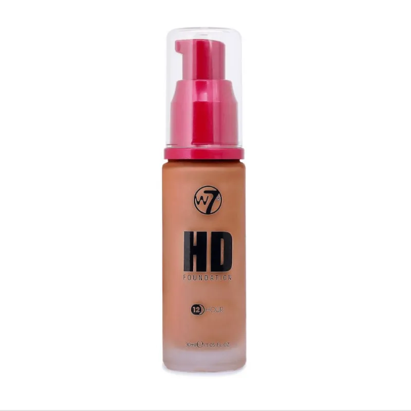 W7 12 Hour Hd Foundation Caramel New Ultra (30ml)