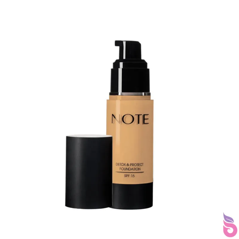 Note Detox And Protect Foundation 04 Pump Sand (35ml)