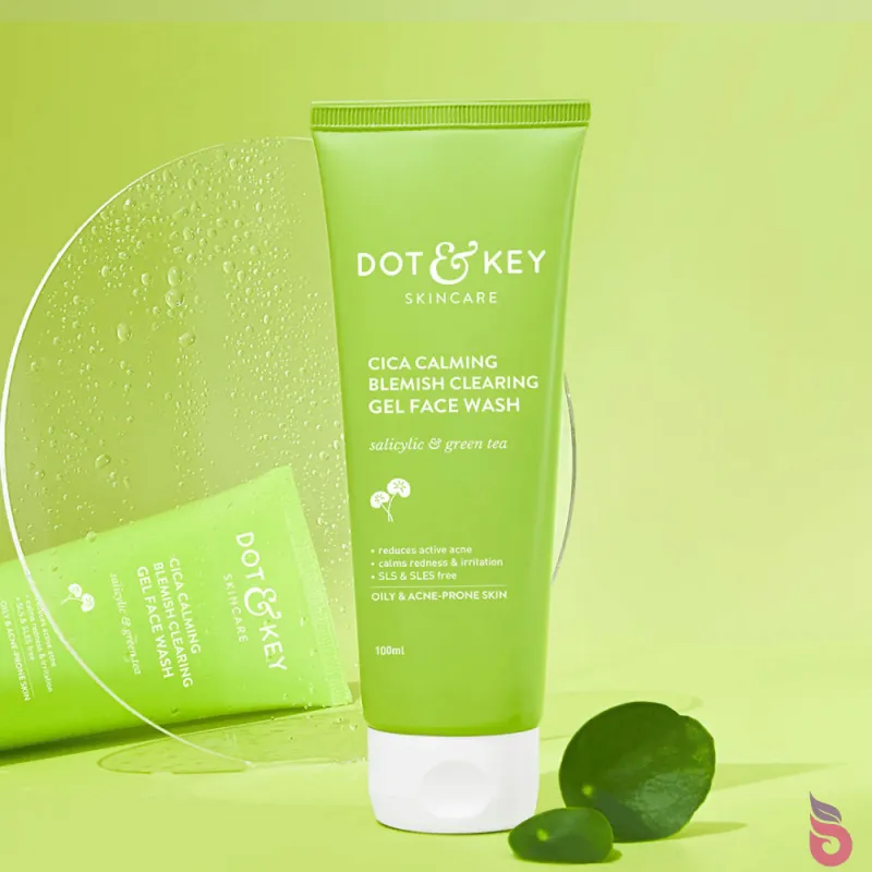 Dot & Key Cica + Salicylic Gel Face Wash for Oily Skin 100ml