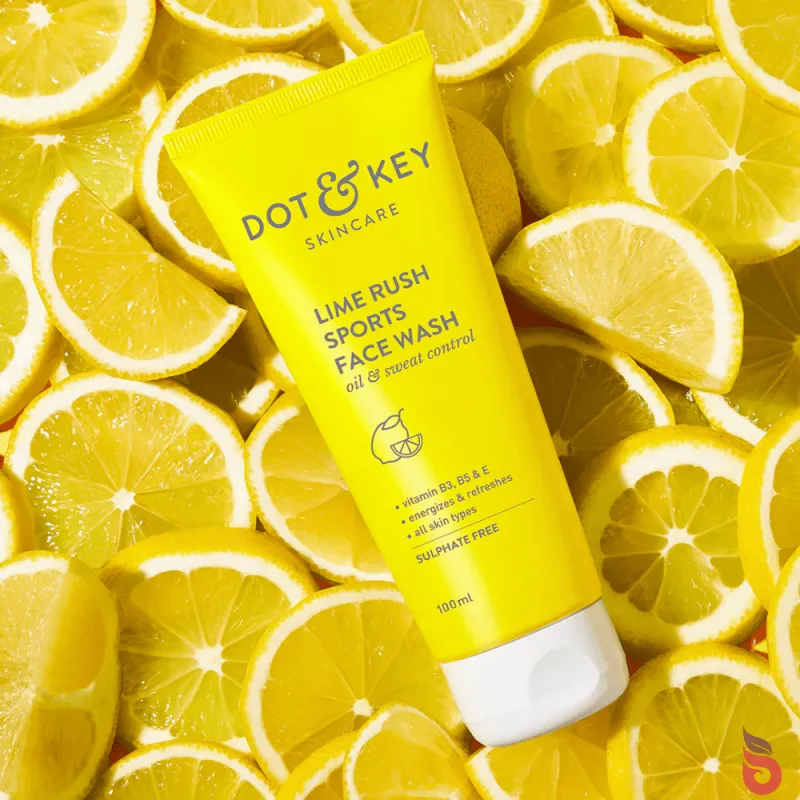 Dot & Key Lime Rush Sports Facewash 100ml