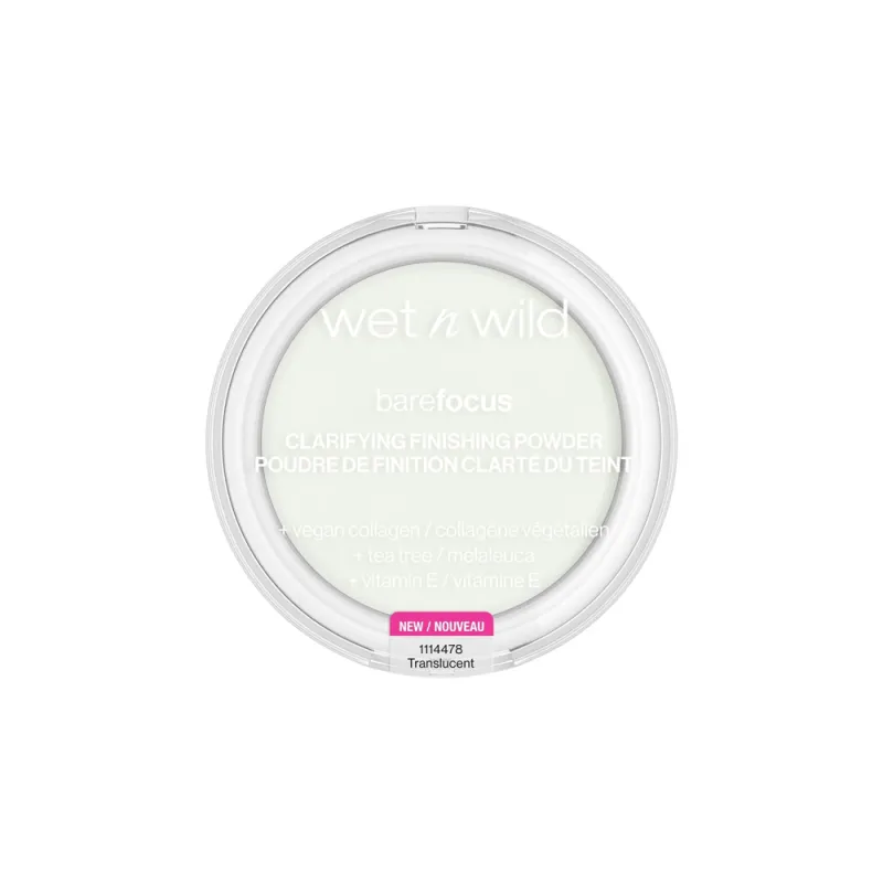 Wet n Wild Bare Focus Clarifying Finishing Powder Translucent Size: 7.8gm