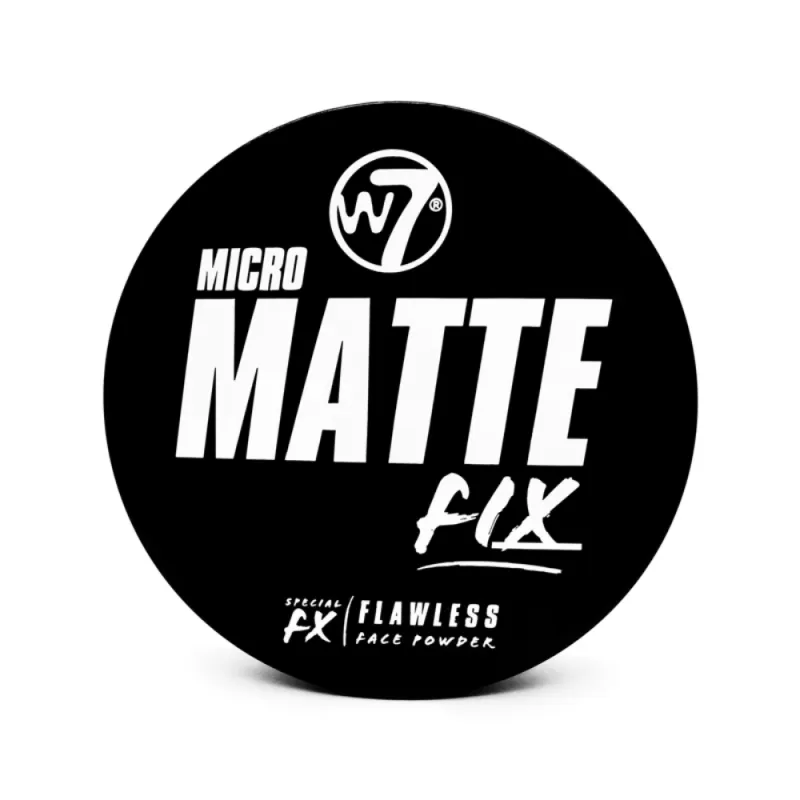 W7 Micro Matte Fix Face Powder - Fair