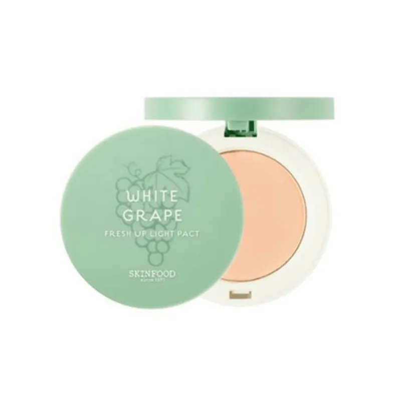 SKINFOOD White Grape Fresh Up Light Pact 23 Sand Beige Size: 12gm