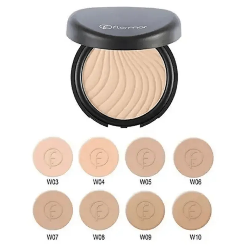 Flormar Compact Powder Wet & Dry -W06 Caramel Rose