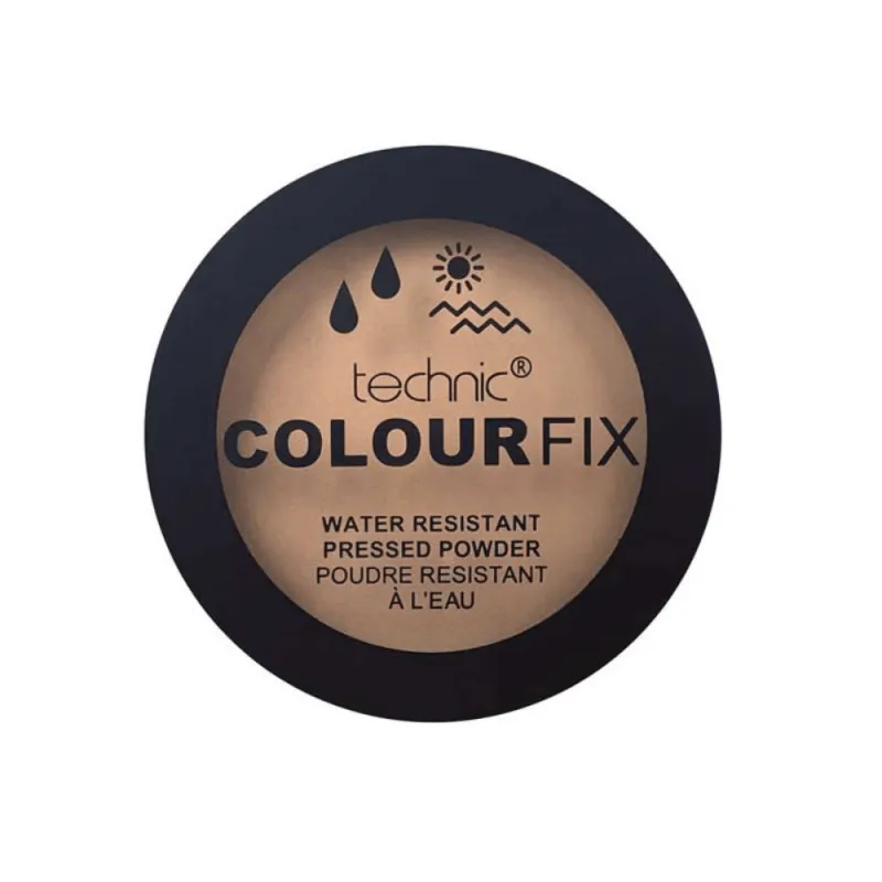 Technic Colour Fix Water Resistant Pressed Powder Hazelnut