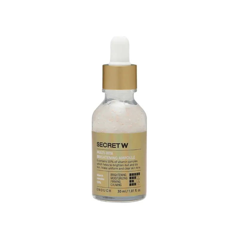 Secret W Multi-Vita Brightening Ampoule (30ml)